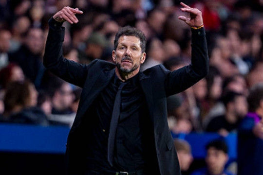 Atletico Madrid vào bán kết Champions League: Simeone trừng phạt sai lầm hệ thống của Hansi Flick
