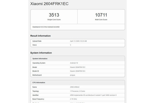 Redmi K90 Max lộ điểm hiệu năng khủng: Chip Dimensity 9500 và quạt tản nhiệt cơ khí
