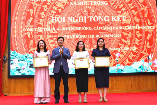Xã Đức Trọng phát động phong trào thi đua yêu nước năm 2026