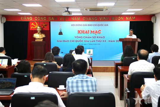 Khai mạc vòng sơ khảo Giải Báo chí Quốc gia năm thứ 20