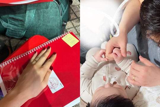 Hoa hậu Diễm Hương khoe quý tử được đặt cọc hai căn nhà và hứa hẹn tương lai