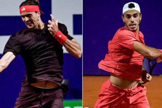 Alexander Zverev đấu khắc tinh Cerundolo và đại chiến Fonseca - Shelton tại Munich Open