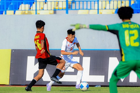 Tấn công hủy diệt và giữ sạch lưới, U17 Việt Nam khẳng định vị thế ứng viên vô địch
