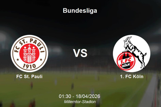 Nhận định FC St. Pauli vs 1. FC Köln - Bundesliga