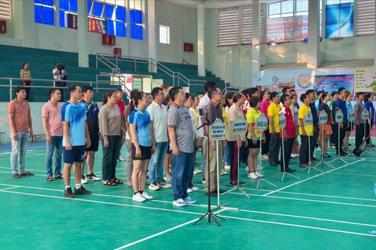 Hơn 200 vận động viên tranh tài tại hội thao phường La Gi