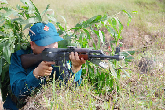 “Sao vuông” hăng say huấn luyện
