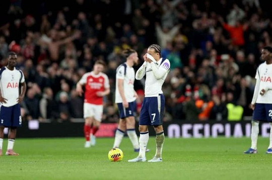 Tottenham đối mặt thảm họa xuống hạng lịch sử với 48,6% tỷ lệ từ Opta