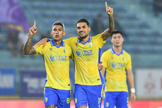 Hai Long và Đỗ Hoàng Hên rực sáng: Lời giải cho sự ăn ý và khát vọng bứt phá của Hà Nội FC
