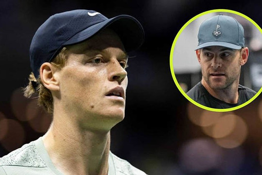 Jannik Sinner lên số 1 thế giới: Huyền thoại Andy Roddick thán phục phong độ phi lý