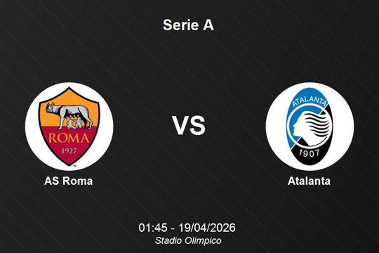 Nhận định AS Roma vs Atalanta - Serie A: Thử thách cực đại cho đội bóng thủ đô