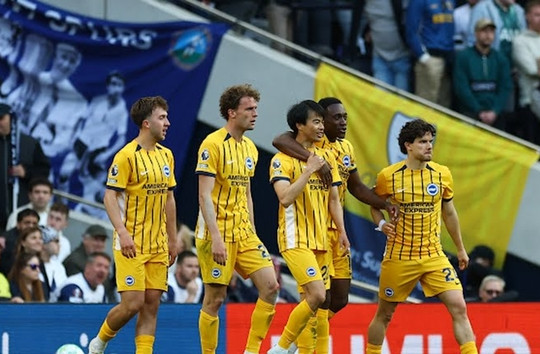 Tottenham đánh rơi chiến thắng phút 90+5 trước Brighton: Bi kịch trụ hạng của Gà trống