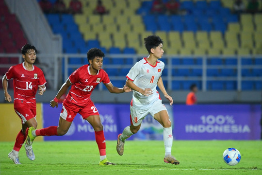 U17 Việt Nam hòa U17 Indonesia 0-0: Sự bất lực trước bức tường thành Ishak