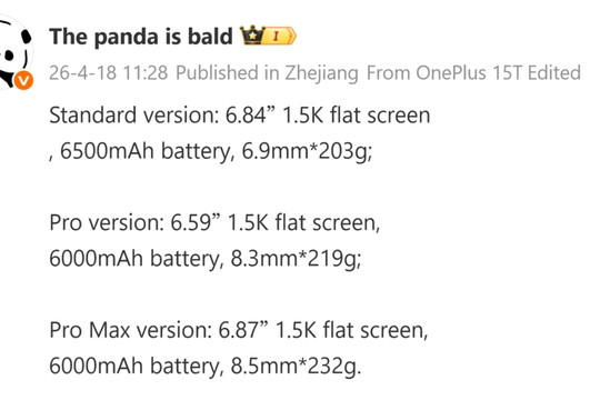 Cấu hình Huawei Pura 90 series: Camera tele 200MP và pin 6.500 mAh trong thân máy siêu mỏng