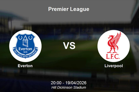 Nhận định Everton vs Liverpool - Premier League: Derby Merseyside rực lửa