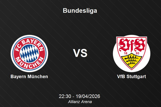 Nhận định Bayern München vs VfB Stuttgart - Bundesliga: Sức mạnh hủy diệt tại Allianz Arena