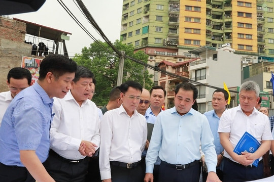 Đường Vành đai 1 Hoàng Cầu - Voi Phục: Chốt tiến độ hoàn thành trong năm 2026