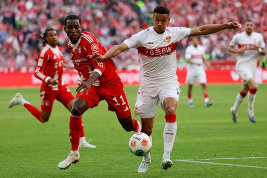 Bayern Munich thắng ngược Stuttgart 4-2, chính thức đăng quang Bundesliga lần thứ 35