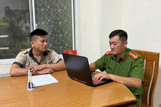 Công an Lâm Đồng bắt đối tượng truy nã khi đang trên đường ra cửa khẩu