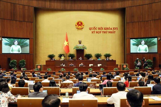 Thông cáo báo chí số 10, Kỳ họp thứ nhất, Quốc hội khóa XVI