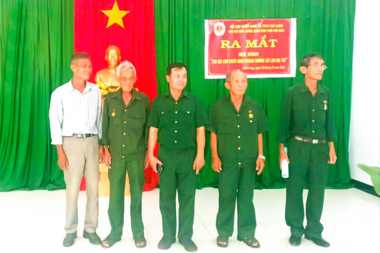Cựu chiến binh thầm lặng góp sức tại cơ sở