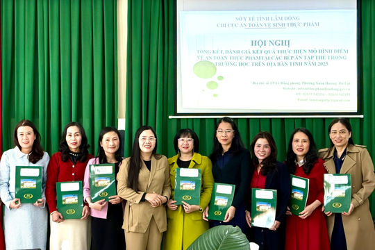 Lan tỏa mô hình điểm về an toàn thực phẩm