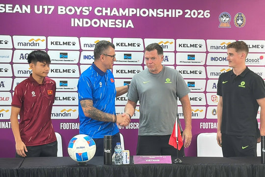 HLV Cristiano Roland: U17 Việt Nam sẵn sàng giải mã đương kim vô địch Australia
