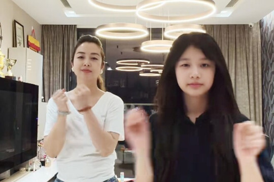 Jennifer Phạm và con gái Thùy An gây sốt với nhan sắc trẻ trung trong clip vũ đạo