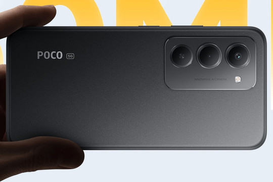 Xiaomi ra mắt POCO M8s 5G: Smartphone màn hình 6.9 inch và pin 7000 mAh giá dưới 5 triệu