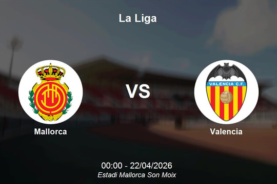 Nhận định Mallorca vs Valencia - La Liga: Trận chiến trụ hạng tại Son Moix