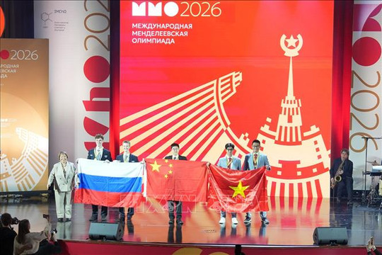 Vietnam Wins 4 Medals at Mendeleev Chemistry Olympiad