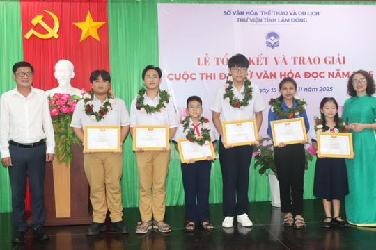 Phát động cuộc thi Đại sứ văn hóa đọc năm 2026 cho học sinh Lâm Đồng