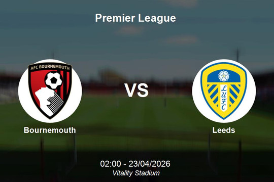 Nhận định Bournemouth vs Leeds - Premier League