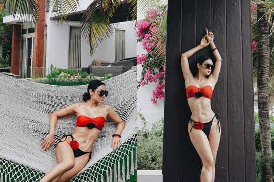 Phương Trinh Jolie gây ấn tượng với vóc dáng săn chắc và cách nuôi dạy con gái Mia tuổi 13