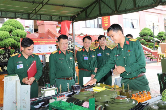 Bộ Chỉ huy Quân sự Lâm Đồng khuyến khích sáng kiến cải tiến kỹ thuật