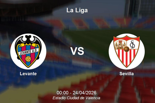 Nhận định Levante vs Sevilla - Trận cầu sinh tử cho cuộc đua trụ hạng La Liga
