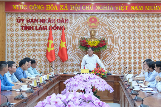 Rà soát tiến độ giải ngân vốn đầu tư công khu vực Lâm Hà và Đam Rông