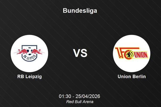 Nhận định RB Leipzig vs Union Berlin - Bundesliga vòng 31