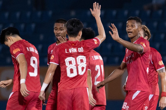 CAHN vs SLNA: CLB Công an Hà Nội quyết tâm xây chắc ngôi đầu V-League tại Hàng Đẫy