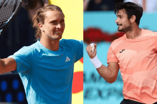 Madrid Open 2025: Zverev đối đầu chuyên gia đất nện, Medvedev gặp thử thách lớn