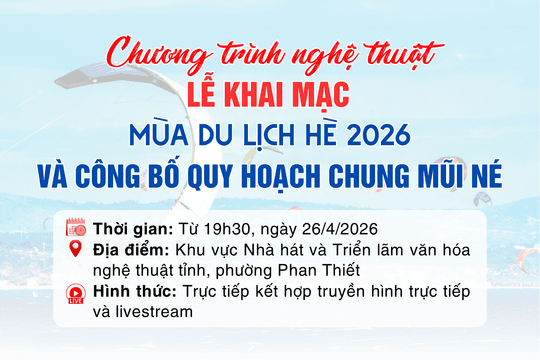 Chương trình nghệ thuật đặc sắc khai mạc Mùa du lịch hè 2026