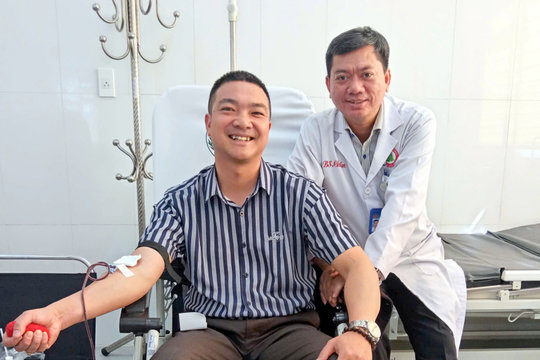 Nghĩa cử cao đẹp từ ngân hàng máu sống