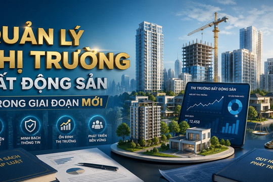 Bộ Xây dựng đề xuất Ban Bí thư ban hành Chỉ thị về quản lý thị trường bất động sản