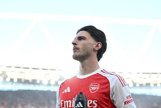 Arsenal hạ Newcastle 1-0: Hiện thực hóa tuyên bố của Declan Rice về cuộc đua vô địch