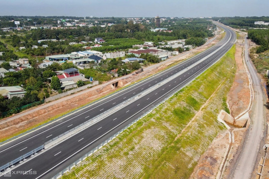 Cao tốc Biên Hòa - Vũng Tàu thông xe hơn 38 km từ tối 29/4