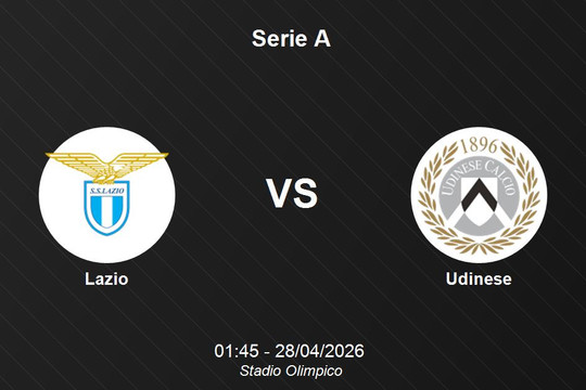 Nhận định Lazio vs Udinese - Serie A: Điểm tựa Stadio Olimpico