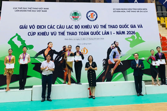 Lam Dong Wins 44 Medals at the 2026 National DanceSport Club Championships and National Cup