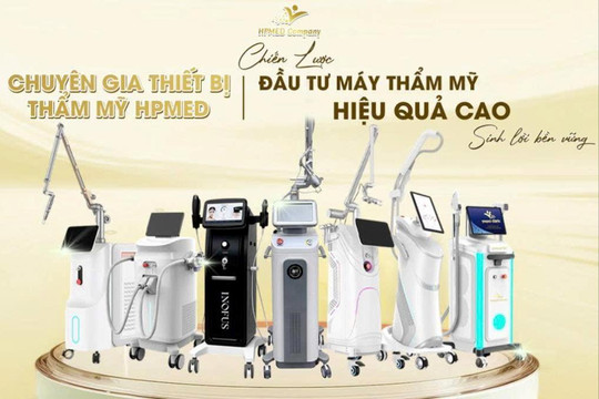 Thiết bị spa công nghệ cao giúp nâng chuẩn dịch vụ làm đẹp chuyên nghiệp