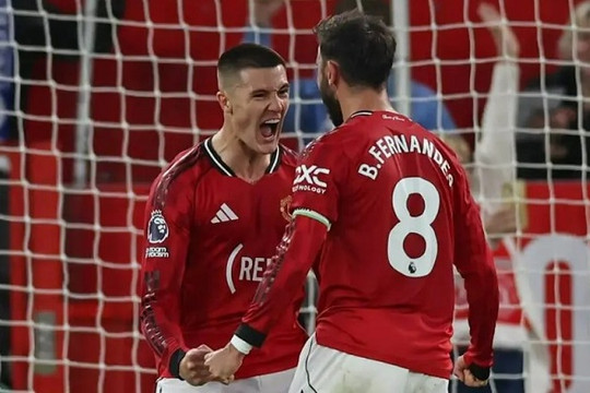 Manchester United thắng Brentford 2-1: Michael Carrick và phép màu hồi sinh Quỷ đỏ