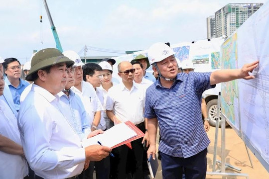 Dự án Vành đai 3,5 Hà Nội: Bí thư Thành ủy chỉ đạo xử lý dứt điểm tình trạng thi công cắt khúc