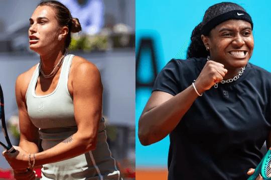 Madrid Open 2026: Potapova tạo địa chấn, Baptiste cứu 6 match-point hạ gục số 1 Sabalenka